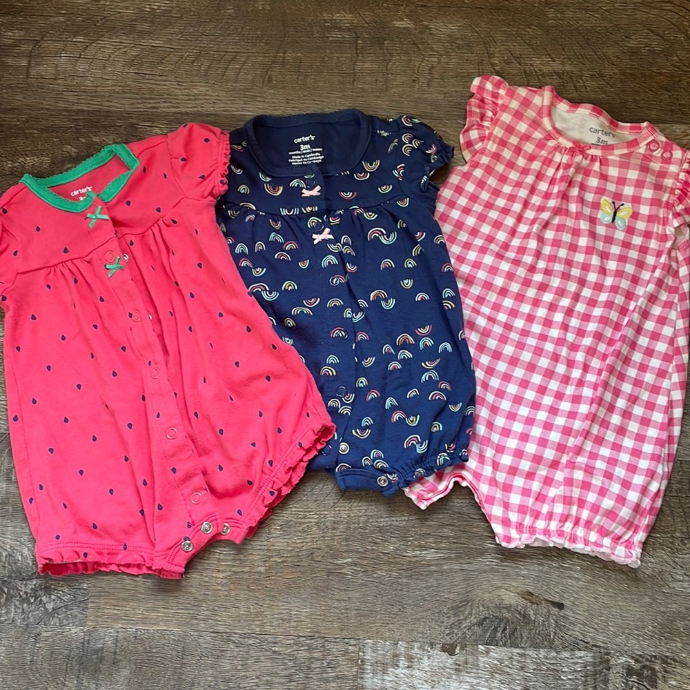 Carters rompers